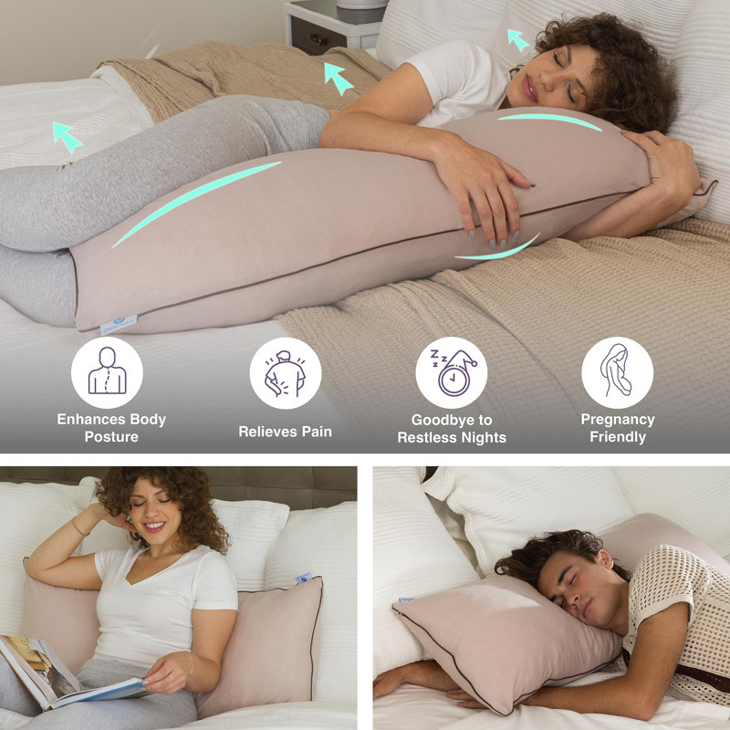 Memory foam pregnancy body pillow best sale